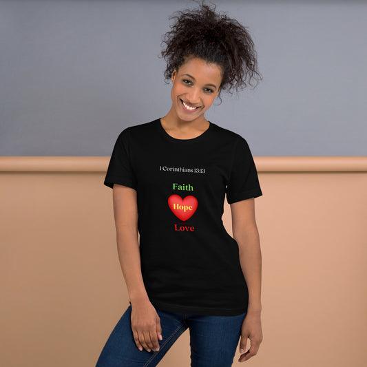 Faith Hope Love t-shirt