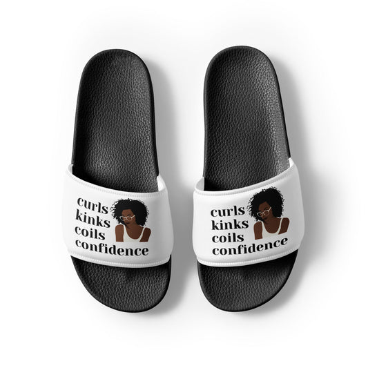 Curly Gyrls Slides - Blk